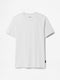 White 100% Cotton Basic Tee