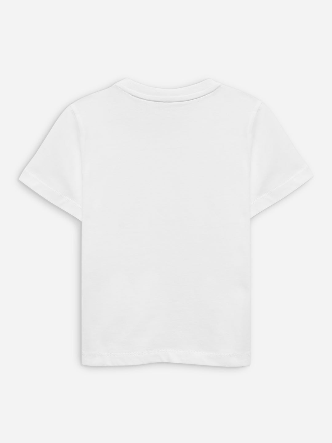 White 100% Cotton Casual Tee