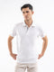 White 100% Cotton Pique Polo