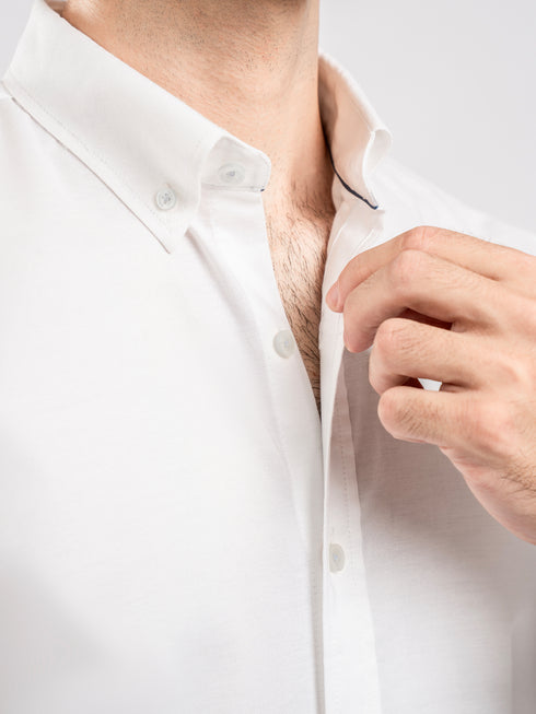 White Button Down Oxford Shirt