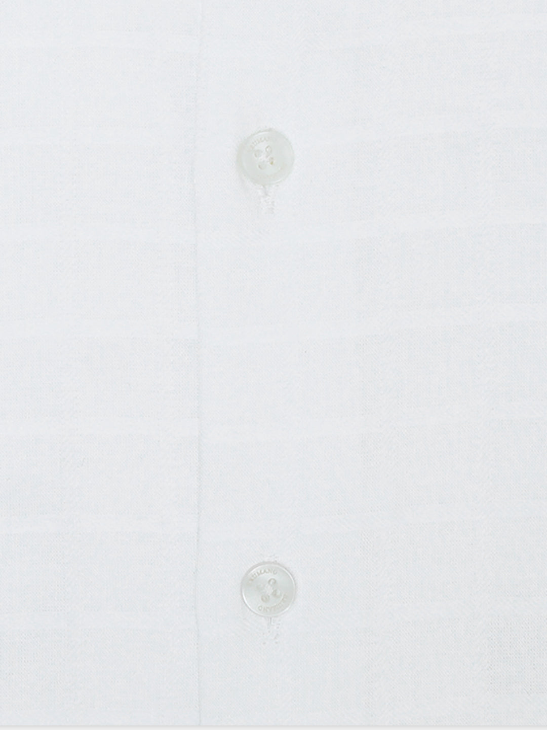 White Checkered Formal Shirt