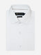 White Checkered Formal Shirt