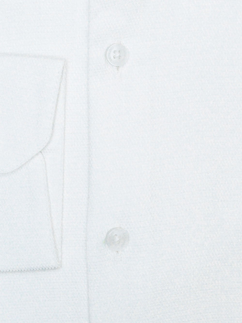 White Dobby Structured Formal Shirt - Luxe