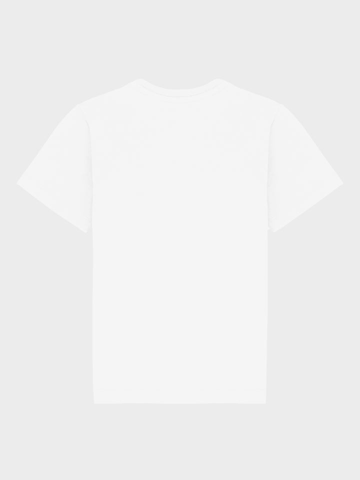 White Graphic Printed 'Puzzle' Casual Tee Brumano Pakistan