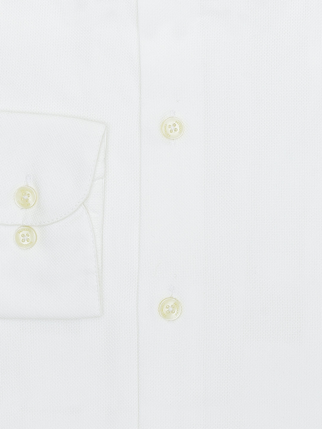White Structured Formal Shirt - Luxe