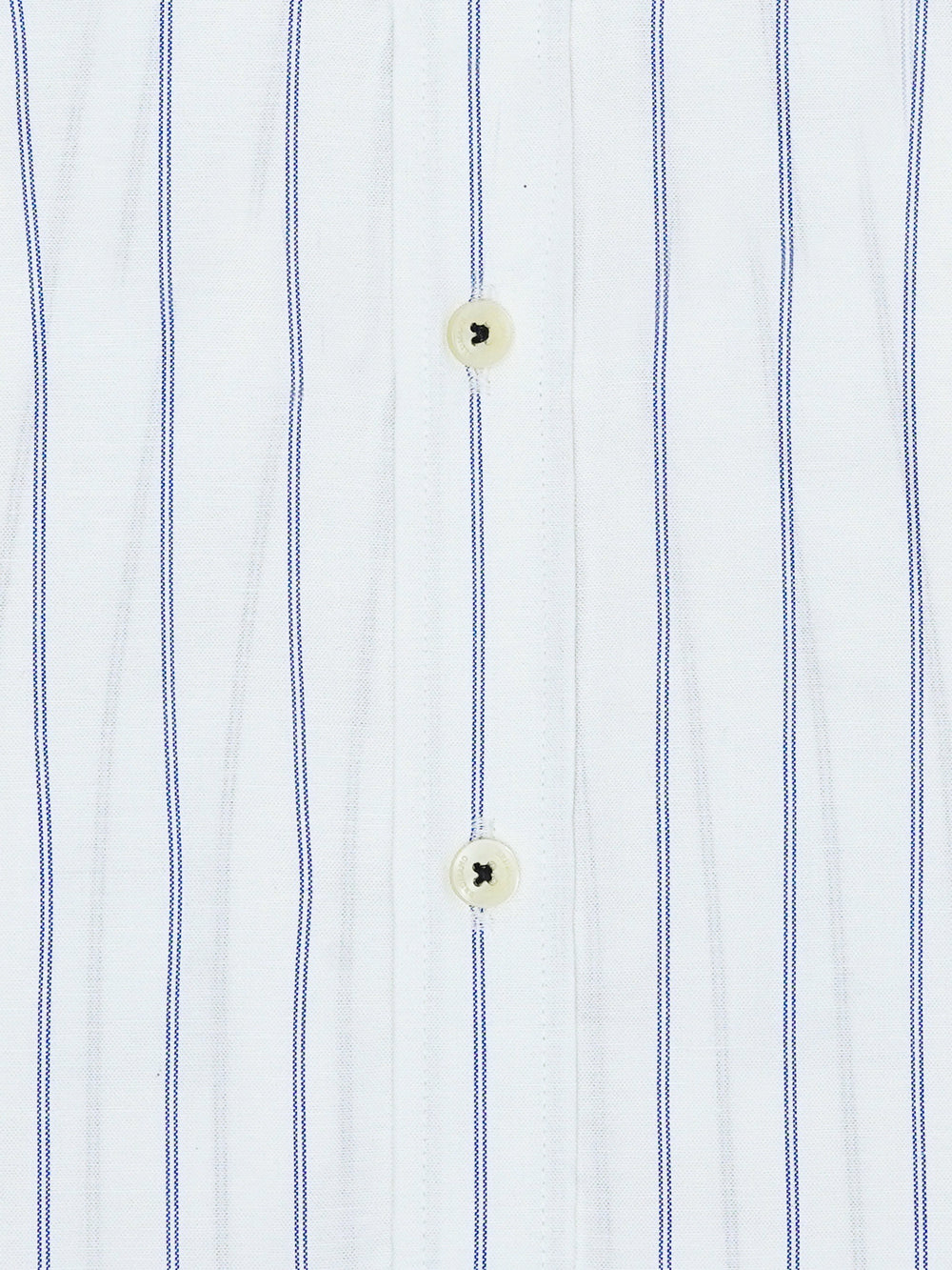 White & Blue Striped Button Down Shirt