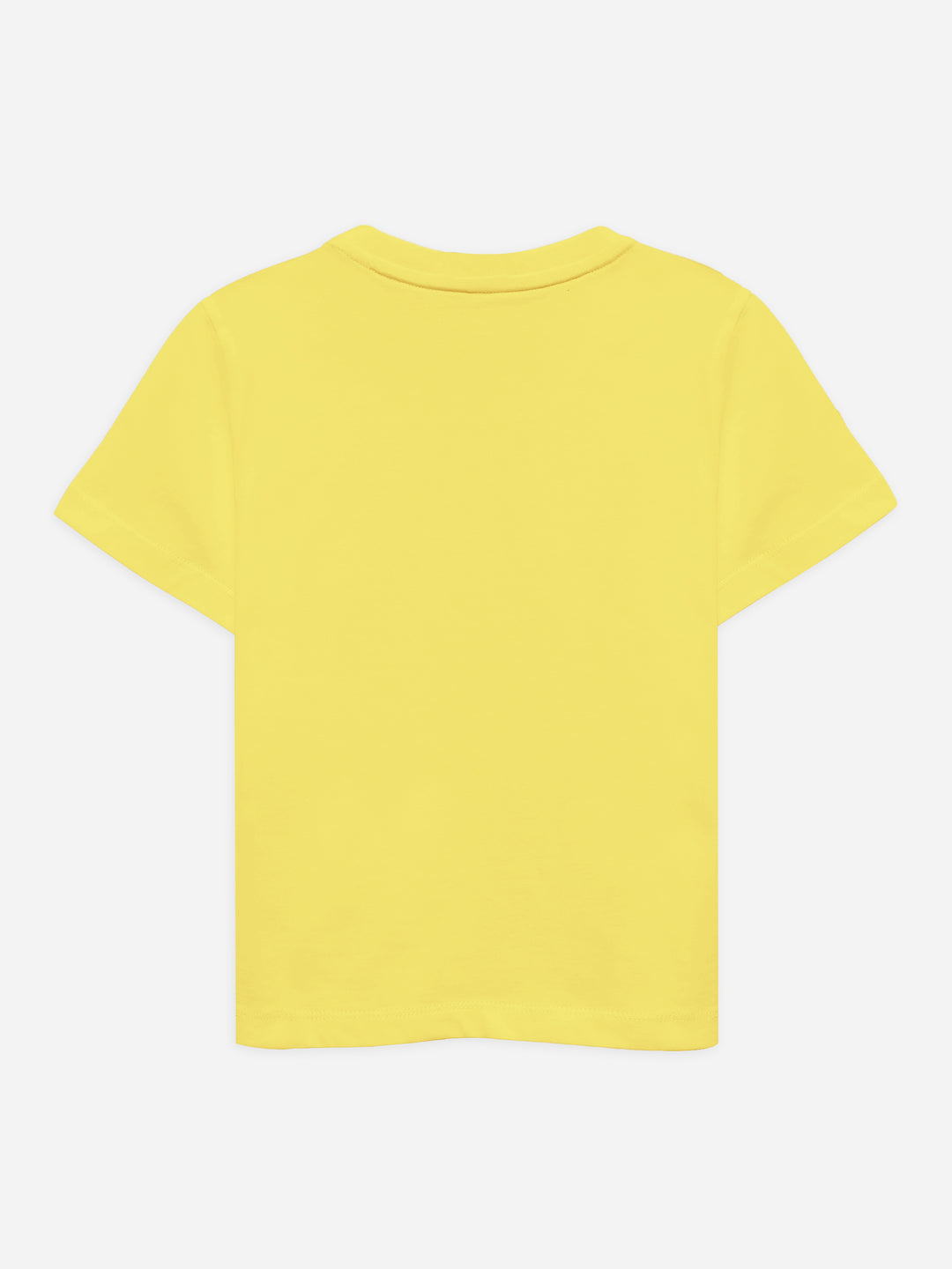Yellow 'Racing' Printed T-Shirt - Junior