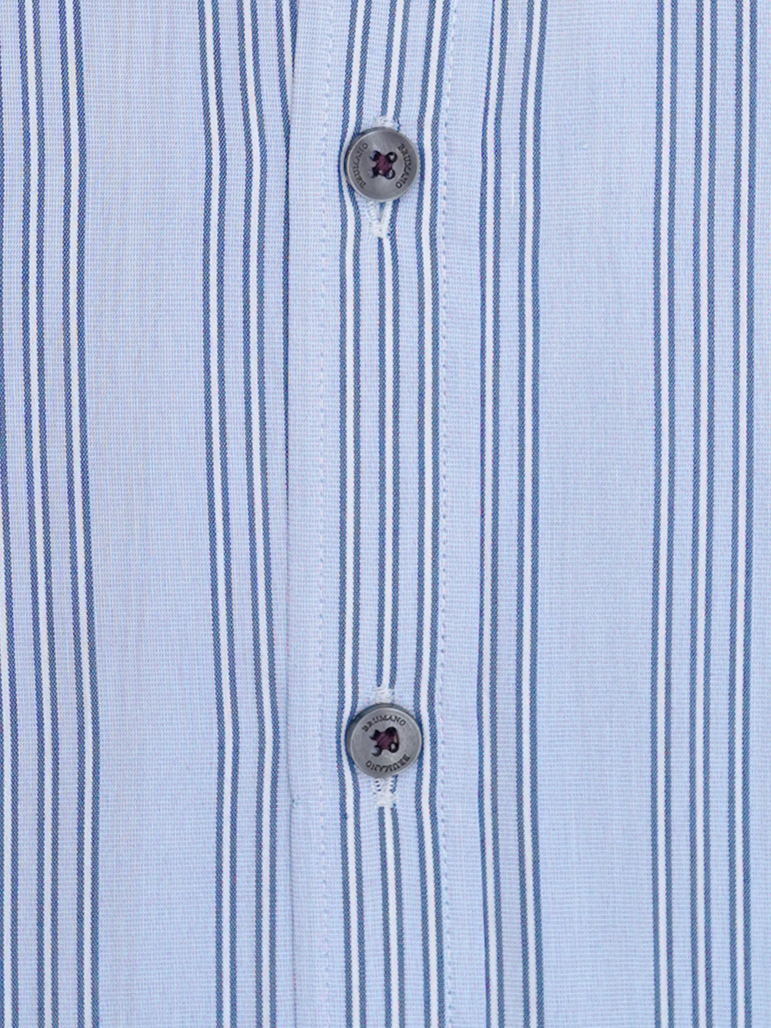 Blue & White Striped Button Down Shirt