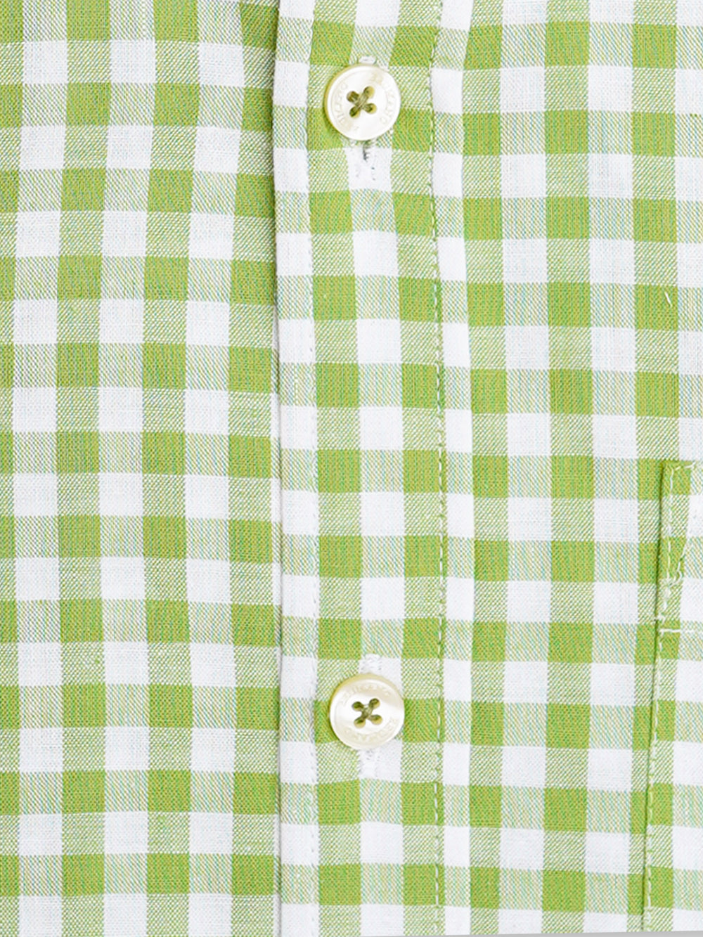Green bold gingham checkered shirt brumano pakistan1