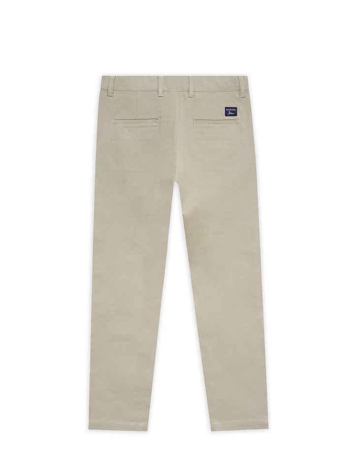 Khaki Casual Cotton Trouser - Junior
