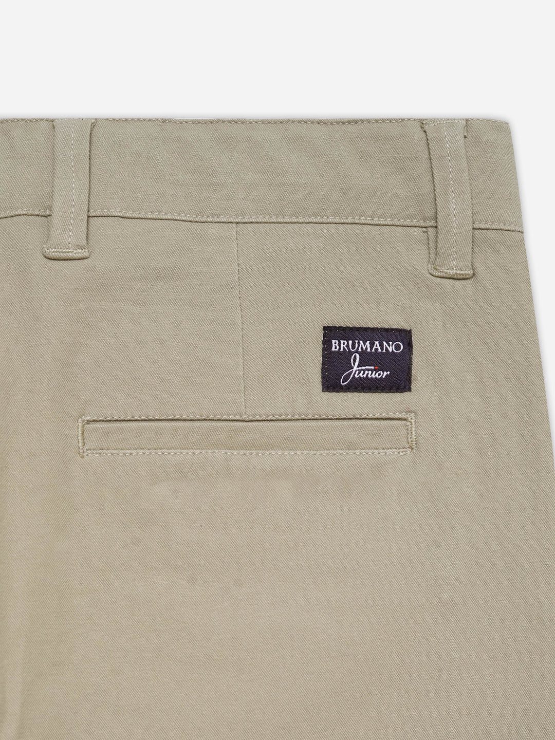 Khaki Casual Cotton Trouser - Junior