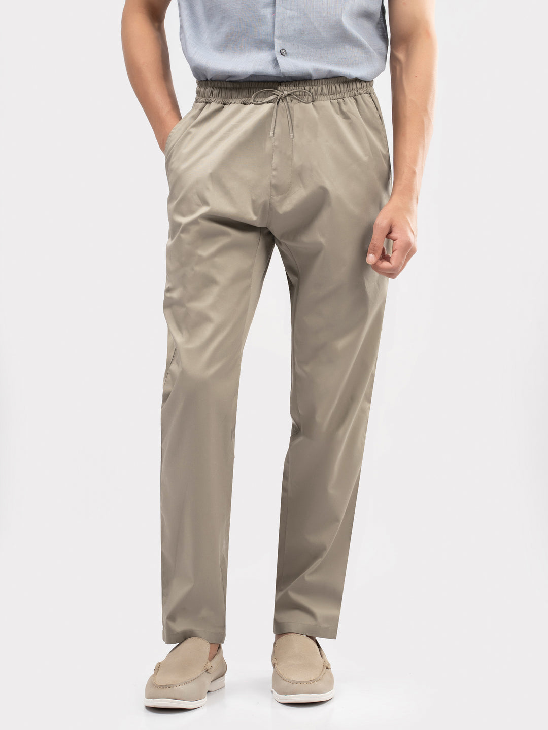 Khaki Casual Fit Pajama