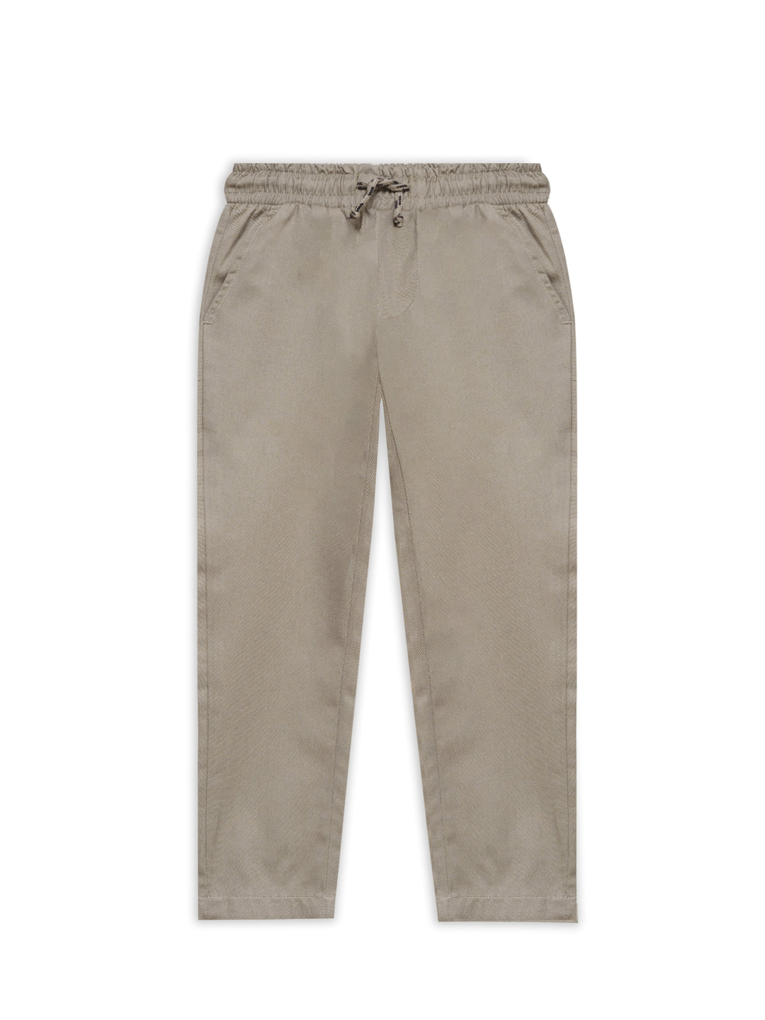 Khaki Straight Fit Casual Pajama - Junior