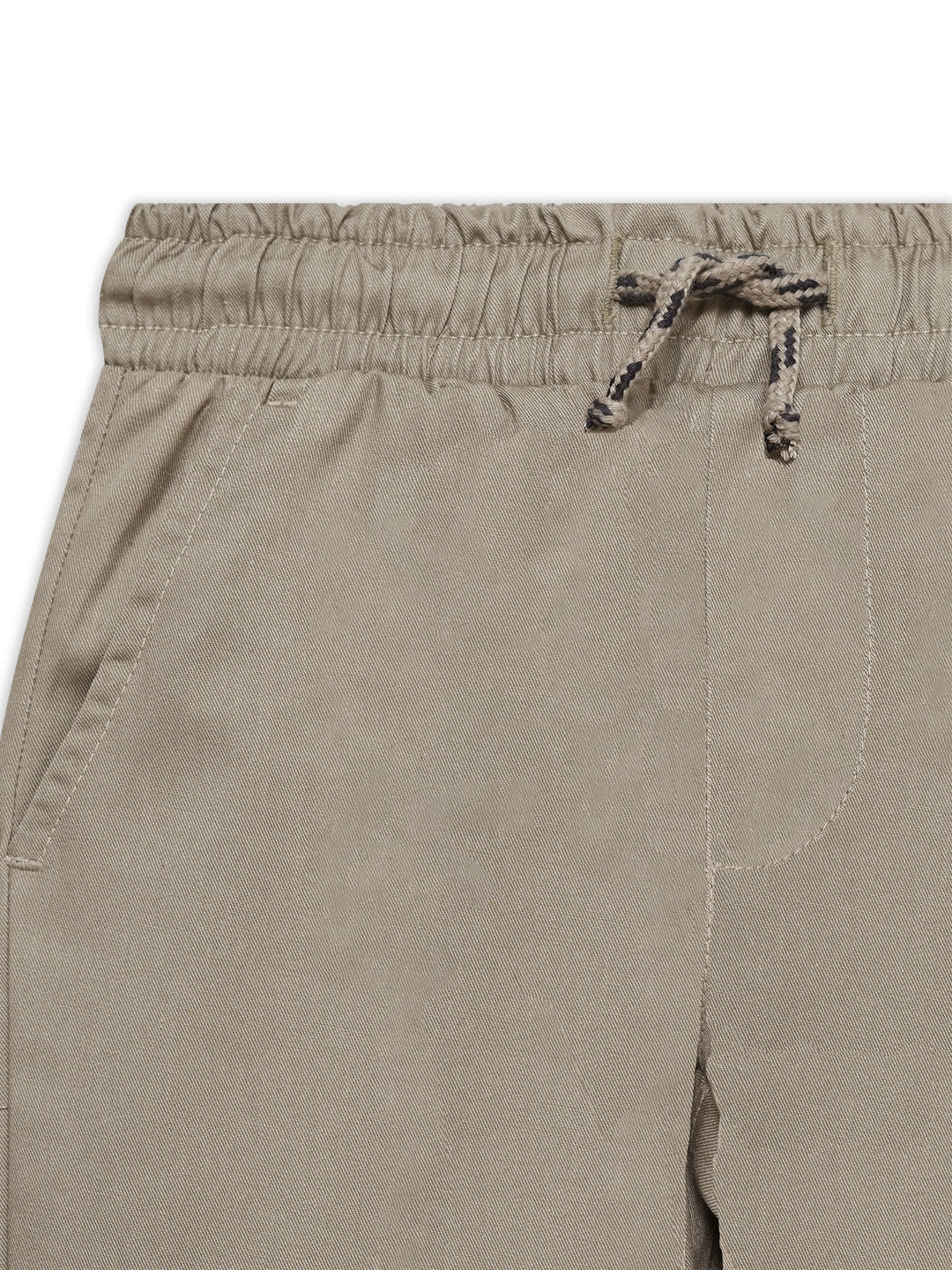 Khaki Straight Fit Casual Pajama - Junior