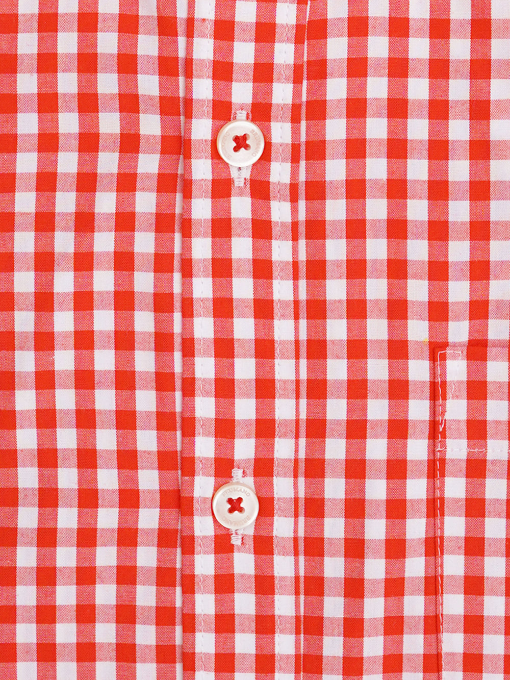 Red Bold Gingham Checkered Shirt