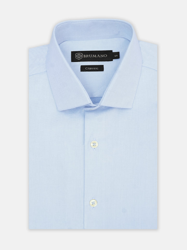 Sky Blue Formal Twill Shirt