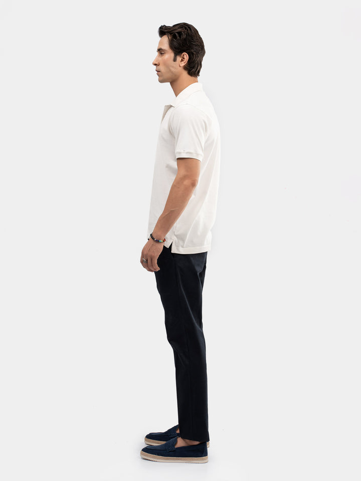 Vanilla 100% Cotton Pique Polo