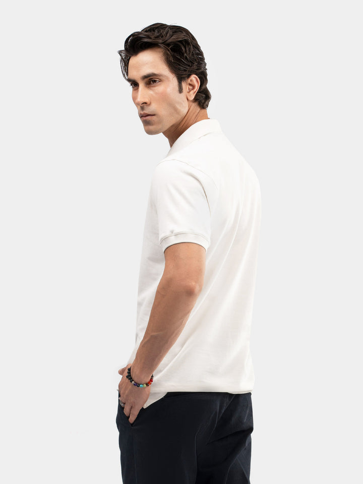 Vanilla 100% Cotton Pique Polo