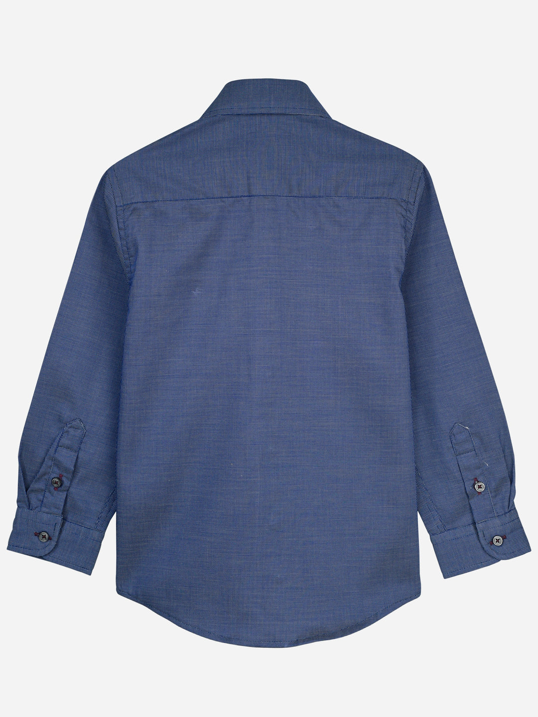 Blue & White Dobby Casual Long Sleeve Shirt Brumano Pakistan
