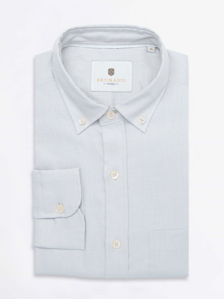 Beige Linen Shirt