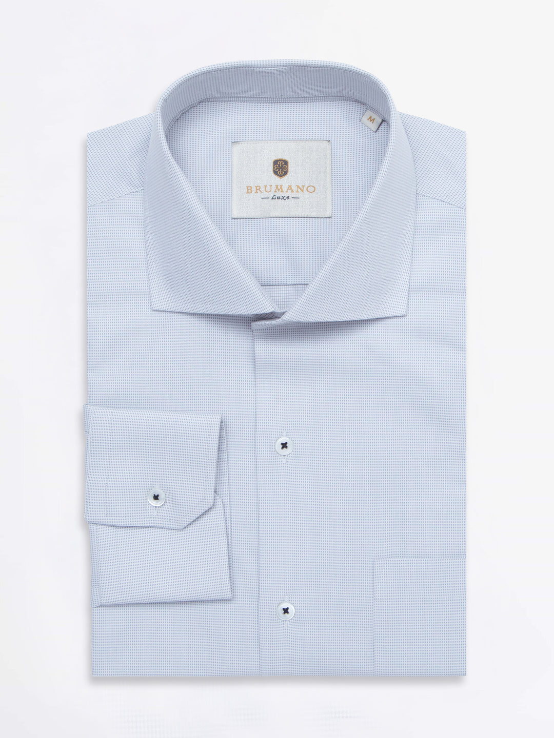 Light Grey Dobby Shirt