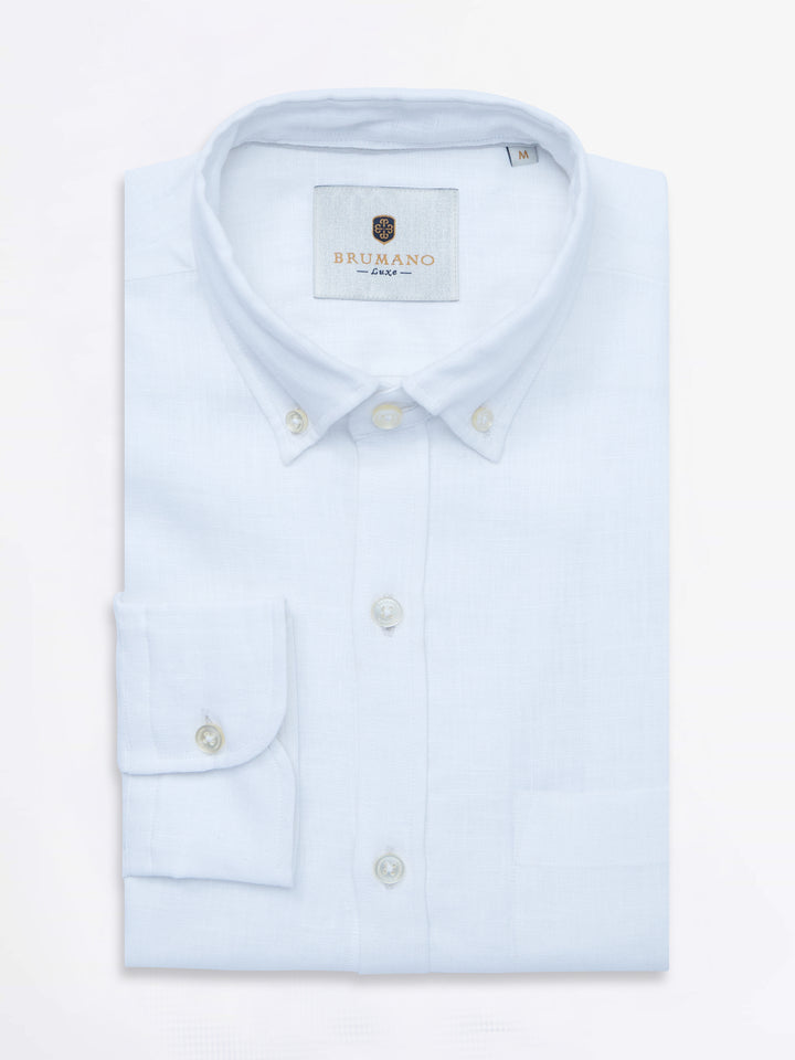 White Linen Shirt