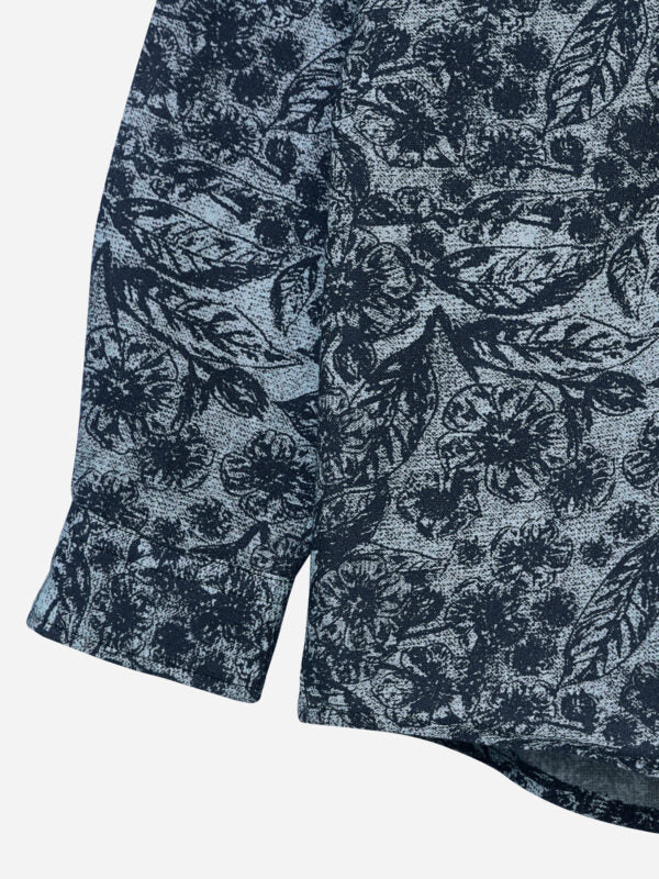 Anchor Grey Floral Printed Casual Shirt Brumano Pakistan