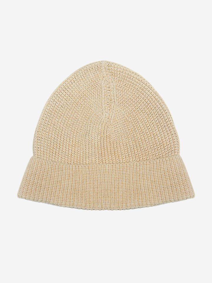 Beige men's winter beanie cap — Brumano Pakistan