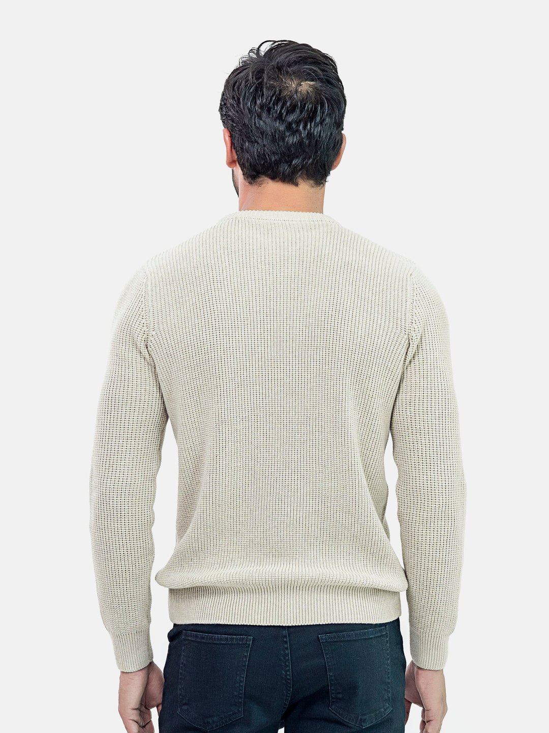 Beige Knitted Jumper