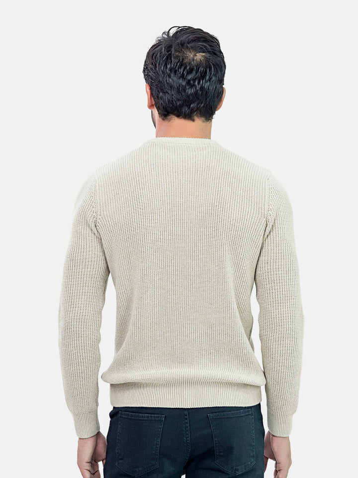 Beige Knitted Jumper