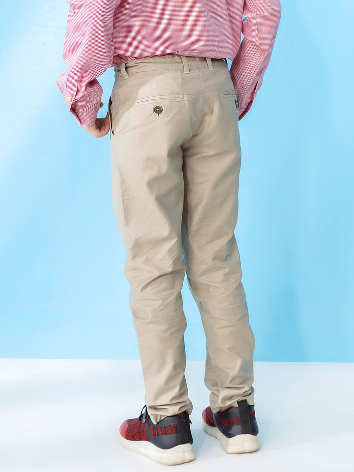 Beige Light Weight Casual Trouser Brumano Pakistan
