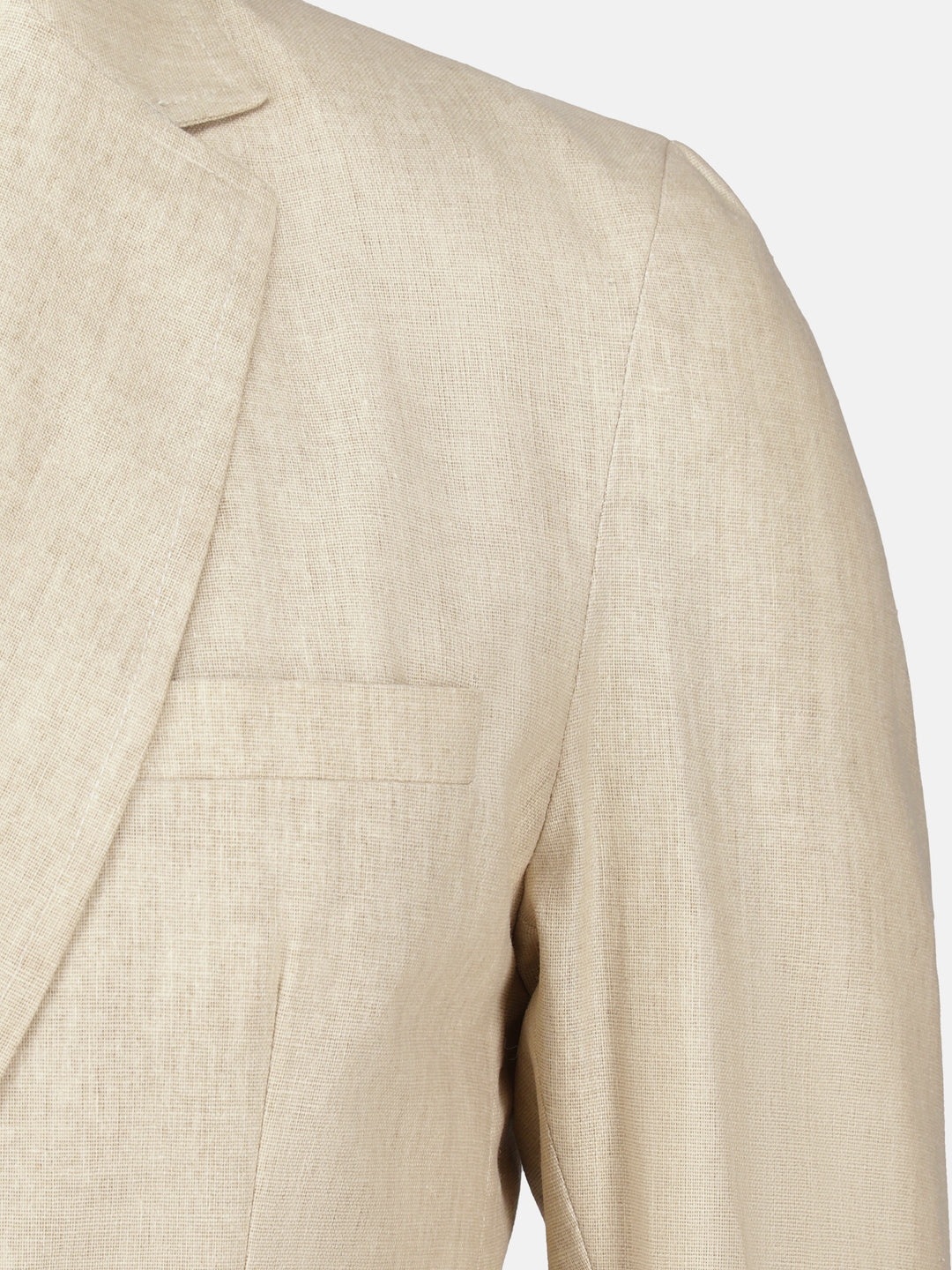 Beige Linen Blended Blazer Brumano Pakistan