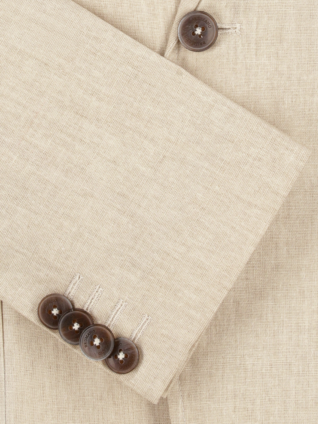 Beige Linen Blended Blazer Brumano Pakistan