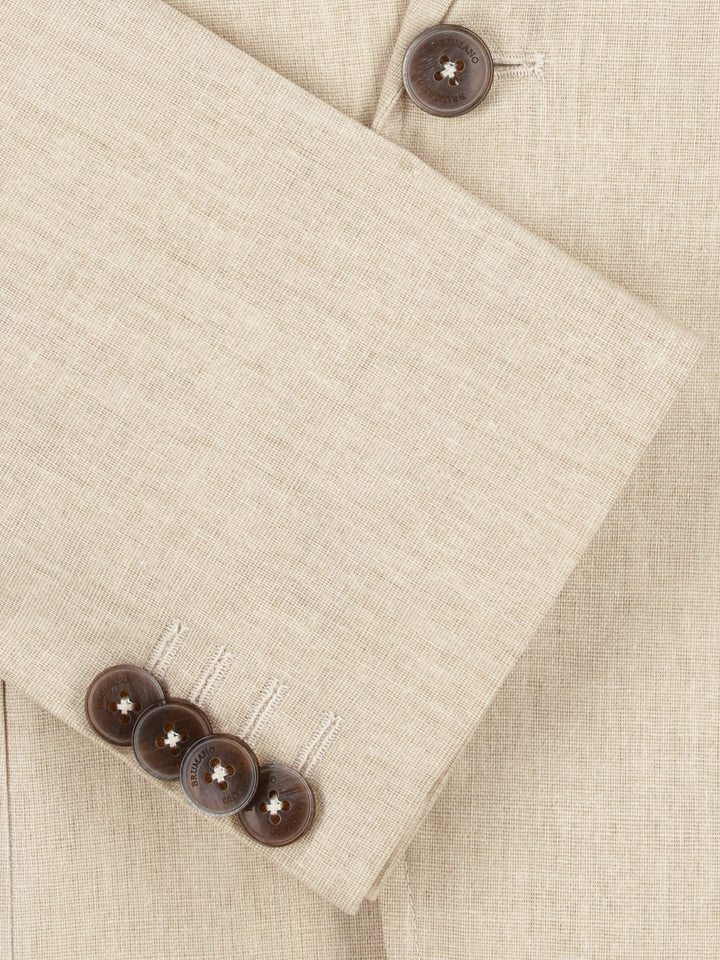 Beige Linen Blended Blazer Brumano Pakistan