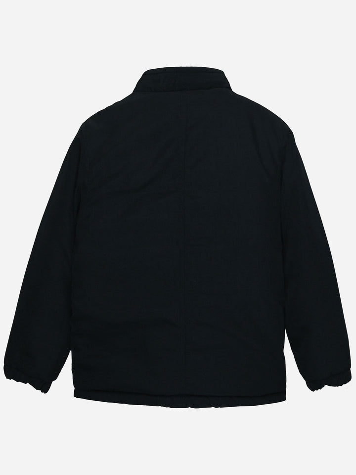 Black Quilted Casual Jacket Brumano Pakistan