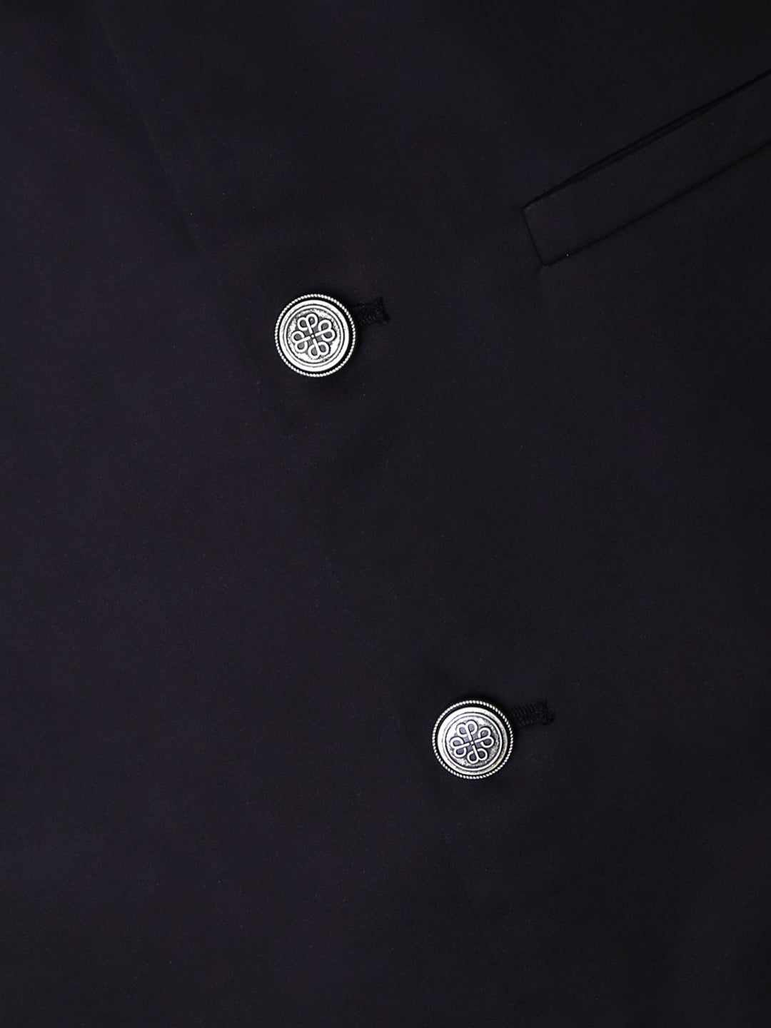 Black Satin Waistcoat Brumano Pakistan