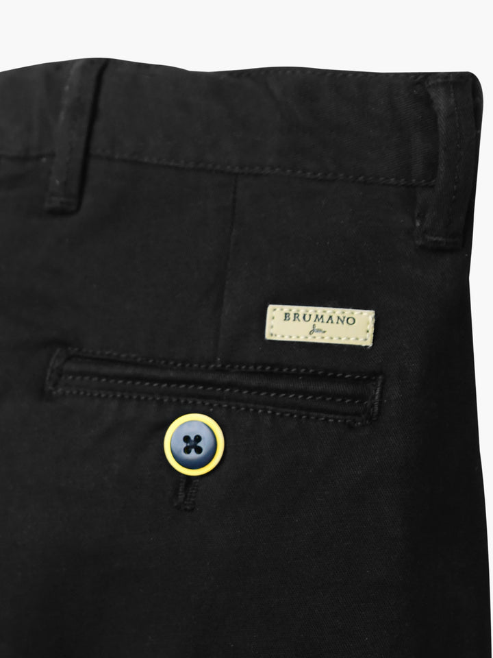 Black Twill Casual Trouser Brumano Pakistan