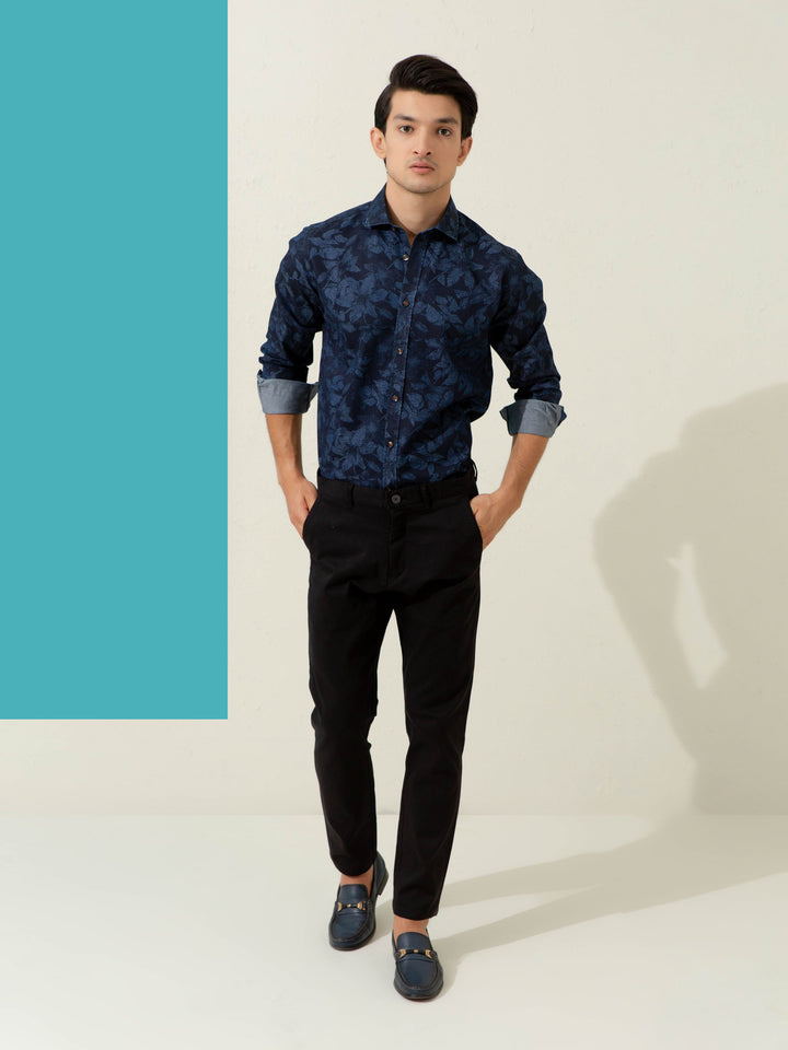Black Twill Chino Brumano Pakistan