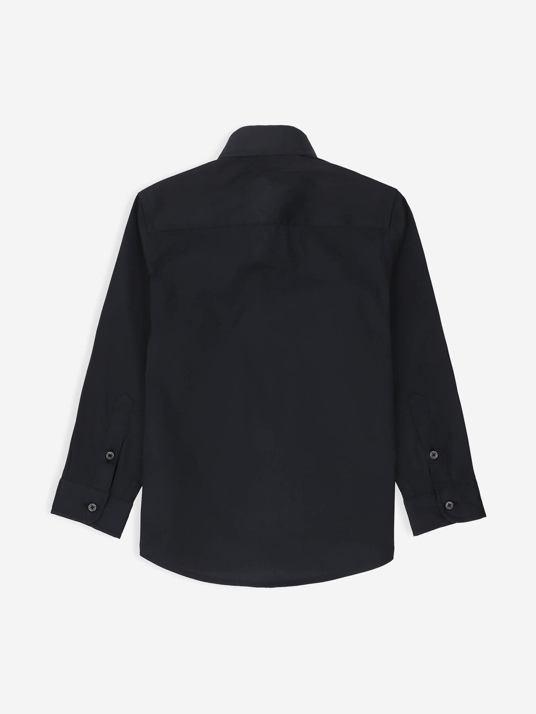 Black Satin Casual Long Sleeve Shirt Brumano Pakistan