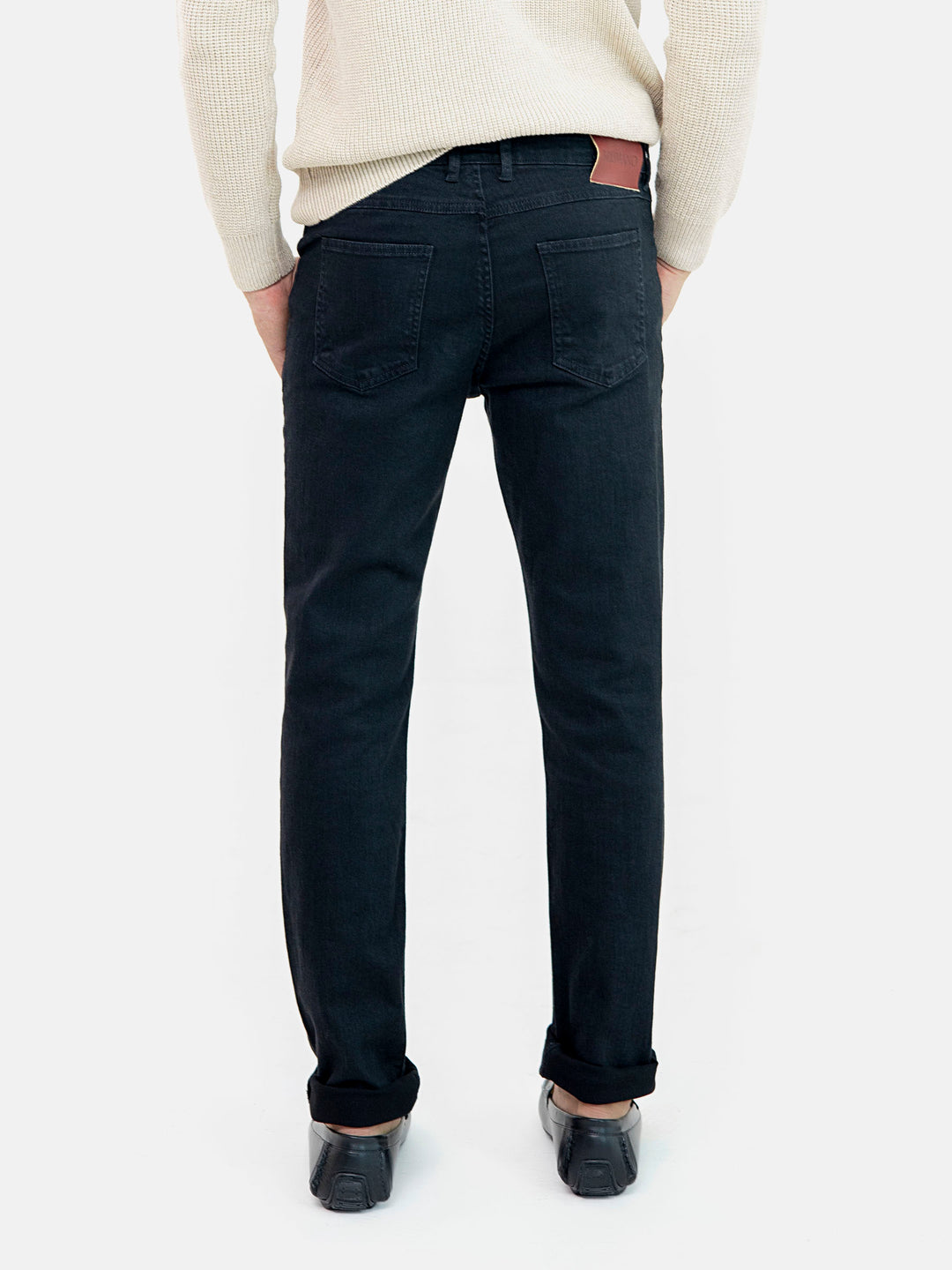 Black Straight Fit Jeans Brumano Pakistan
