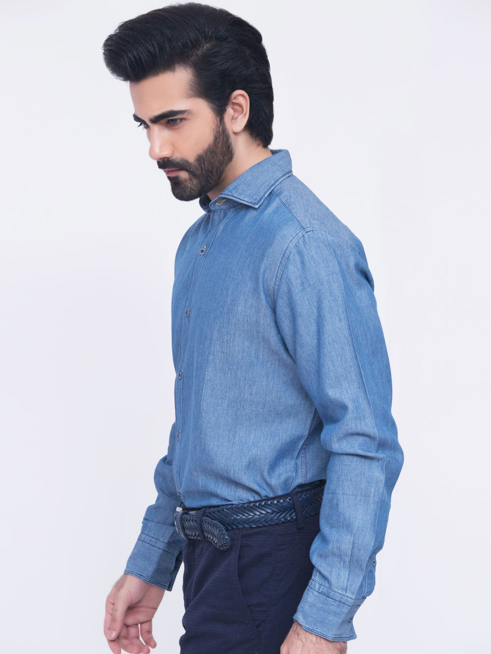 Light-Weight Denim Shirt