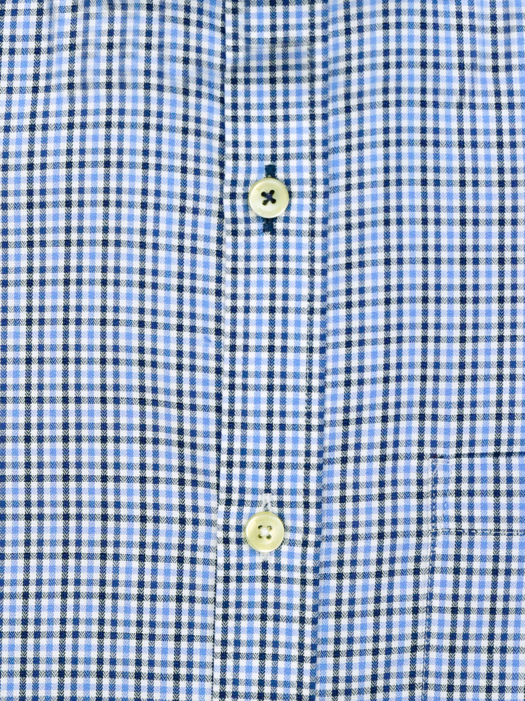 Blue Gingham Formal Shirt Brumano Pakistan