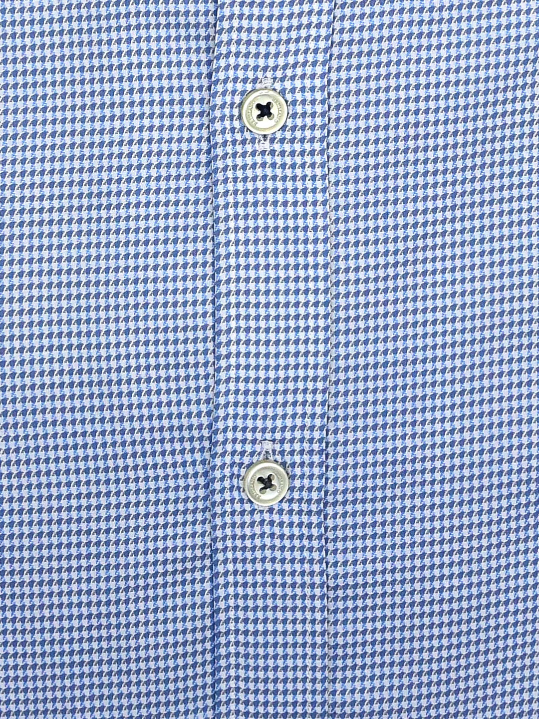 Blue & Grey Houndstooth Shirt Hover Brumano Pakistan