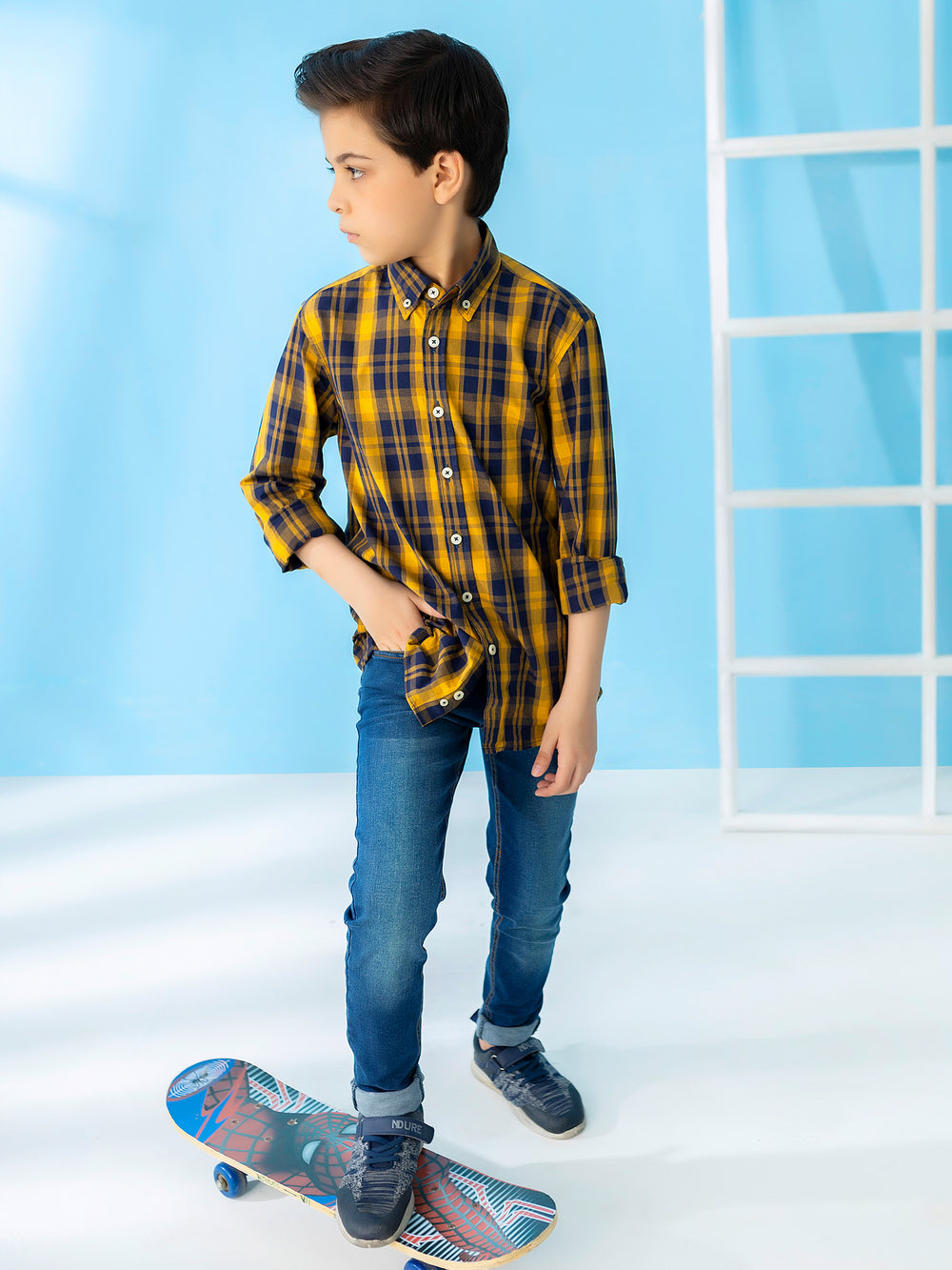 Blue Slimfit Casual Jeans
