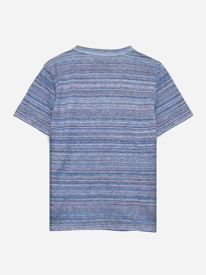 Blue Striped T-Shirt Brumano Pakistan