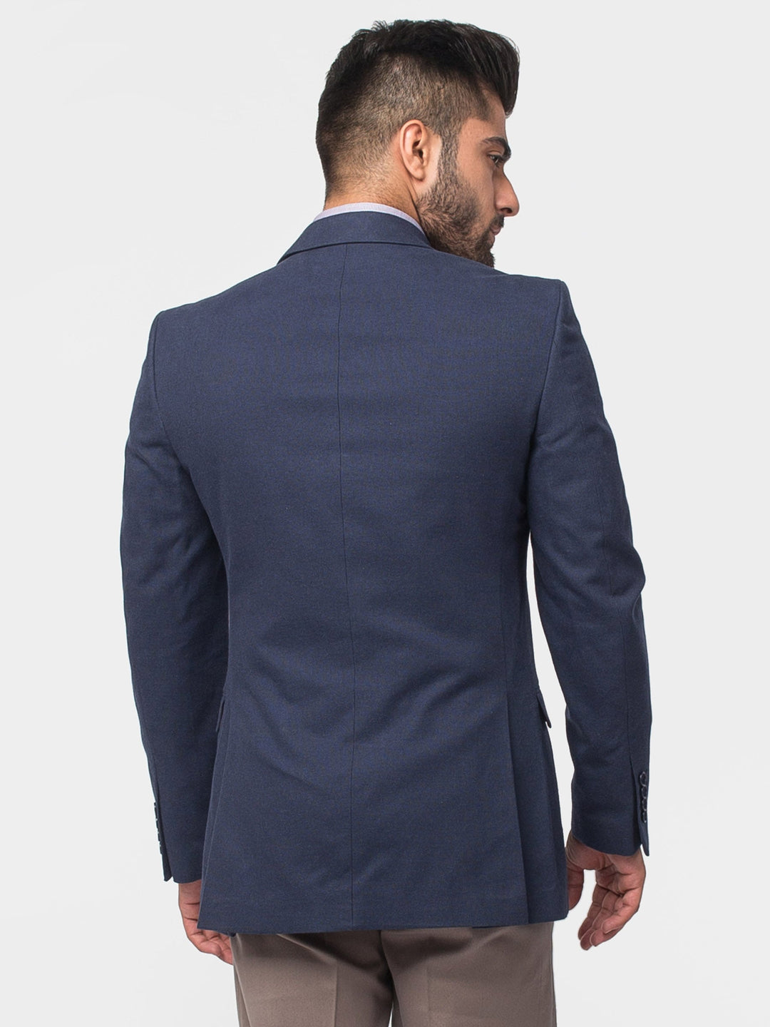 Blue Structured Blazer Brumano Pakistan