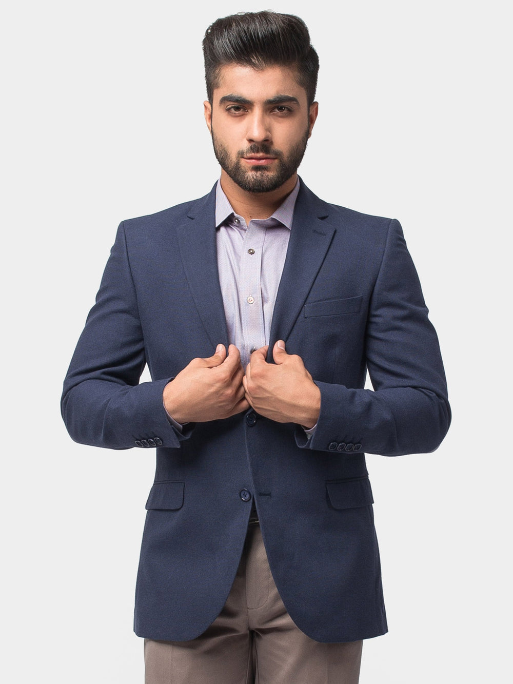 Blue Structured Blazer