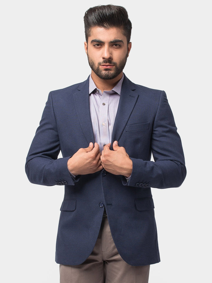 Blue Structured Blazer Brumano Pakistan