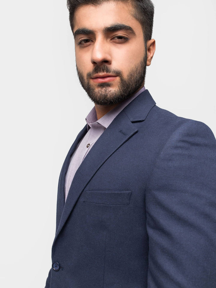 Blue Structured Blazer Brumano Pakistan