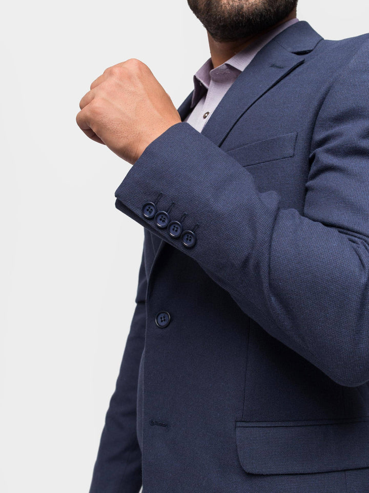 Blue Structured Blazer Brumano Pakistan